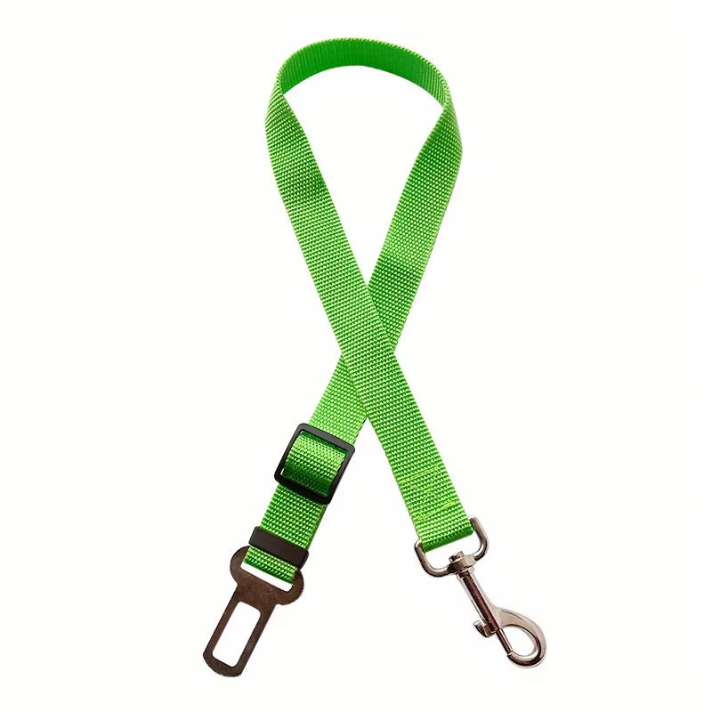 Adjustable Harness and Leash Cat Dog Car Seat Belt Pet Seat Vehicle Dog Harness Lead Clip Tractioncar Travel Supplies for Dogs